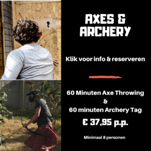 Axe Throwing and Archery Tag Amsterdam