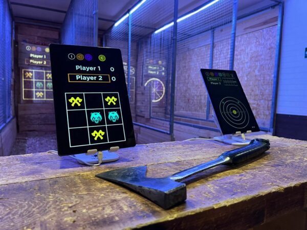 Axe Throwing cool activity