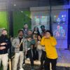 Group axe throwing activity Amsterdam