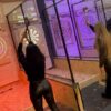 Girls back axe throwing amsterdam