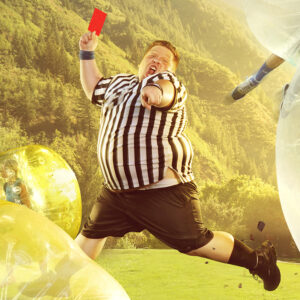 Amsterdam bubble football