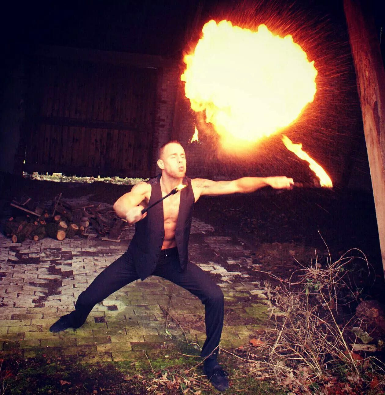 Amsterdam workshop fire breathing